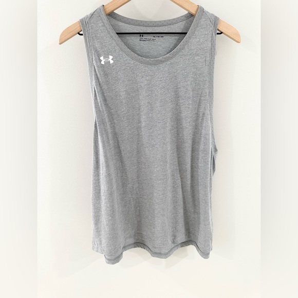 Under Armour Women’s Stadium Tank Gray Size XL - Picture 4 of 6